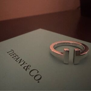 Tiffany & Co. Silver T Ring